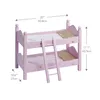 Olivia's Little World 18" Puppenetagenbett aus Holz - Produktbild-Vorschau 4