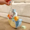 TOOKY TOY Kosmiczny Śpiący Księżyc Balansująca Układanka Podgląd zdjęcia produktu 3