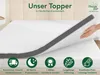 Komfortabler Duo Matratzentopper | 140 x 200 cm | H2/H3 | Produktbild-Vorschau 3
