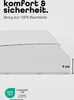 Beistellbett 60x120 cm mit Matratze & Umbauseite - grau - Produktbild-Vorschau 8