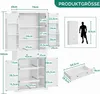 Küchenschrank Buffetschrank mit Verstellbaren Einlegeböden, Produktbild-Vorschau 5
