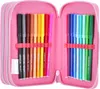 Depesche 3-Fach Federtasche TOPModel ONE LOVE pink Produktbild-Vorschau 13