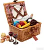 Picknick-Set für 2 Personen, rot, mit Kühlfach und Produktbild-Vorschau 2