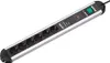 A power strip with multiple outlets and a switch is shown against a white background. Produktbild-Vorschau