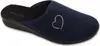 Hausschuhe Damenpantoffeln Befado 551D014 blau mit Herz Produktbild-Vorschau 1