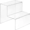Dekotreppe 2-Stufig (150x150x150mm) aus glasklarem Produktbild-Vorschau 1