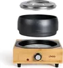Livoo Fonduetopf 2 L 800 W Schwarz und Holz für 8 Personen Produktbild-Vorschau 3
