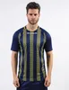Sport-T-Shirt Givova Rugby Blau-Gelb Blau - M Produktbild-Vorschau 2