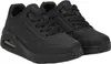 A pair of black SKECHERS UNO GEN1 sports shoes are shown from a slightly elevated front-left angle against a white background. Produktbild-Vorschau