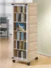 Holz CD DVD Stand Regal Valenza Glastür Produktbild-Vorschau 6