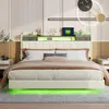 A bedroom scene featuring a bed with a headboard, nightstands, and decorative elements. Náhled obrázku produktu