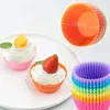 Silikon Muffinformen Muffin Backformen Set 12 Stueck Bunt Produktbild-Vorschau 9