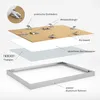 An exploded view diagram showing the components of a picture frame. Produktbild-Vorschau