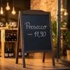 Reklamná tabuľa kriedová sklápacia reštaurácia alebo Náhľad obrázku produktu 8