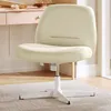 A cream-colored office chair is shown in a well-lit room, with a desk and a cup of tea in the background. Náhled obrázku produktu