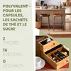 bremermann Boîte à capsules de café en bambou avec plaque Voir les images du produit 4