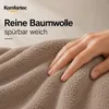 Komfortec Saunatuch 100x200 cm XXL, 100% Baumwolle, 500 Produktbild-Vorschau 5