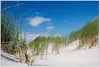 Wallario Wandbild Düne am Strand unter blauem Himmel, Produktbild-Vorschau 1