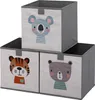 Navaris Kinder Aufbewahrungsbox 3er Set - Regal Produktbild-Vorschau 2