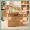 Laavir Houten Activiteitenkubus Baby Mintgroen - Educatief Productafbeelding-voorbeeld 4