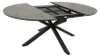 Ausziehtisch 140/200 x 75 x 140 cm Aluminium ECP Anthrazit Produktbild-Vorschau 2