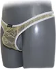 Unterwäsche Spitzen-Tanga, Transparent, Atmungsaktiv, Gold, Produktbild-Vorschau 1