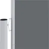 A close-up view of a retractable side awning, showing the pole and the fabric. Náhled obrázku produktu