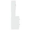 A side view of a white kitchen cabinet. Produktbild-Vorschau