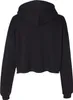 Bella + Canvas Damen Fleece-Kapuzenpullover in Crop-Länge Produktbild-Vorschau 2