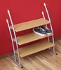 Schuhregal mit 3 Ablagen in Buche-Optik Produktbild-Vorschau 2