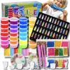 Slime-Herstellungsset XXL 121in1 Slime Verschiedene Farben Produktbild-Vorschau 1