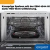 Exquisit Einbaumikrowelle EBM 4544 HI | 900 Watt | Grill | Produktbild-Vorschau 8