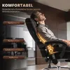 Vinsetto kantoorkruk met vibratiemassage, ergonomische Productafbeelding-voorbeeld 4