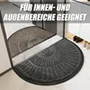 Halfronde Deurmat - Weerbestendig en Antislip - Grijs 50 x Productafbeelding-voorbeeld 3