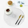 Platzdeckchen 4er Set, Gold Tischuntersetzer Rund Platzset Produktbild-Vorschau 6