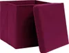 vidaXL Scatole di immagazzinaggio con coperchi 4 pezzi. Anteprima dell’immagine prodotto 2