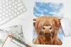 MuchoWow® Mauspad Mousepad Schottischer Highlander - Wolke Produktbild-Vorschau 5
