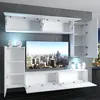 BELINI Wohnwand Vollausstattung Wohnzimmer-Set Moderne Produktbild-Vorschau 5