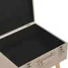 vidaXL Hocker mit Stauraum 40 cm Beige Stoff Produktbild-Vorschau 5