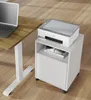 BIMOTION pojízdný podstavec pod stůl 41x40x59 cm BÍLÝ MATNÝ Náhled obrázku produktu 5