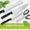 GOURMETmaxx Messerschärfer 6,4x7,3cm anthrazit/schwarz Produktbild-Vorschau 3