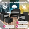 TecTake 404299, Černá, Šedá, 4 sedadlo/sedadel, Dospělí a Náhled obrázku produktu 9