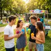 Ice Bär sirop Slush goût framboise 1 l 1:5 sans AZO sans Voir les images du produit 12