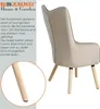 Fernsehsessel Relaxsessel Sessel mit Kissen Stoff Produktbild-Vorschau 4