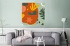 MuchoWow® Poster Pflanzen - Farben - Muster 75x75 cm - Wand Produktbild-Vorschau 5