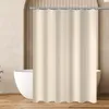 Tenda da doccia Beige 80x180cm Poliestere Antimuffa Anteprima dell’immagine prodotto 8