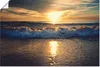 ARTland Poster Sonnenuntergang am Meer Größe: 120x80 cm Produktbild-Vorschau 1
