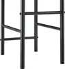 A close-up view of the black metal frame of a valet stand or coat rack. Anteprima dell’immagine prodotto