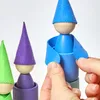 Ulanik Montessori-Holzspielzeug "Steckpuppen mit Schals und Produktbild-Vorschau 7