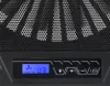 A close-up view of the control panel and top grille of a laptop cooling pad. Podgląd zdjęcia produktu